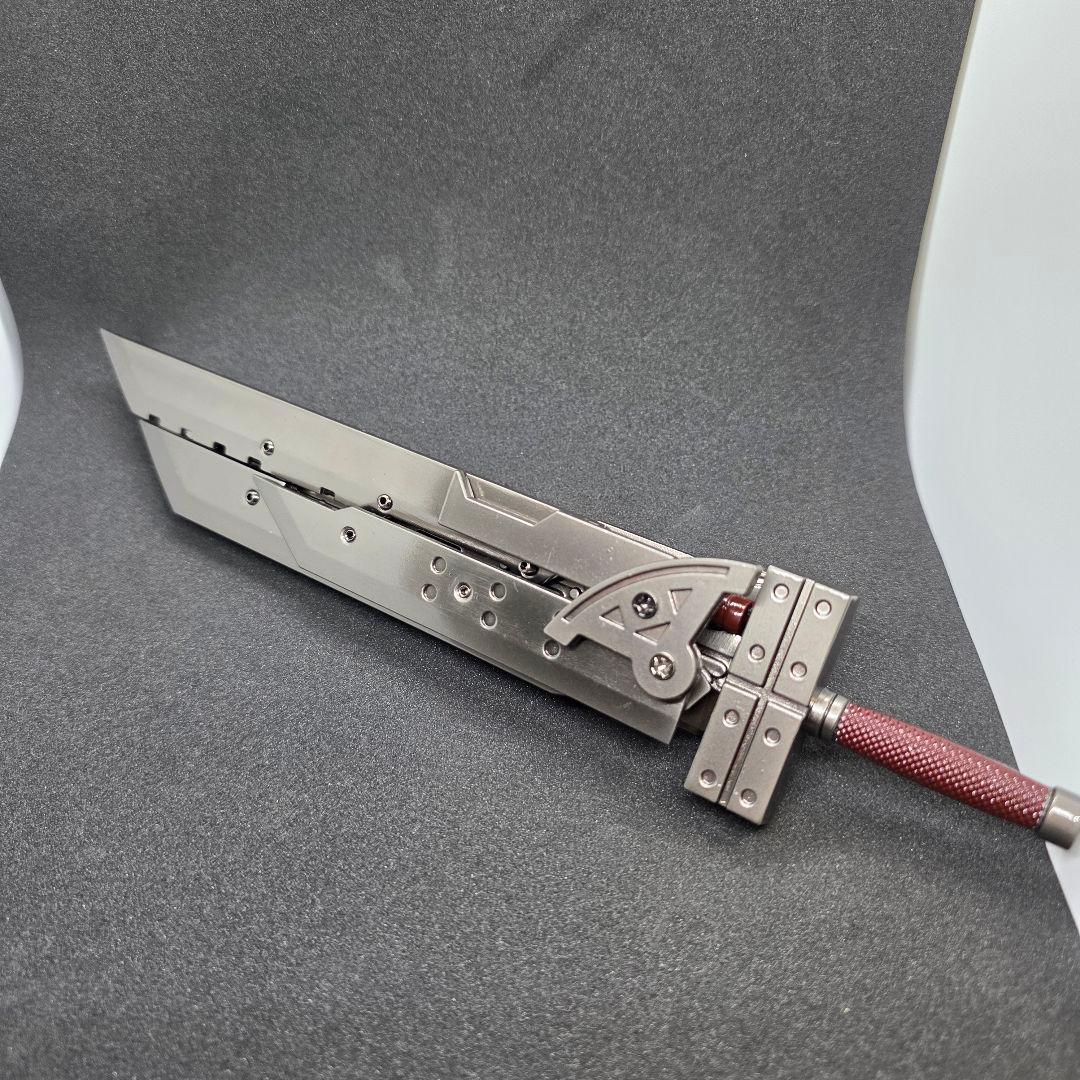 ファイナルファンタジー7 クラウド バスターソード 合体剣 金属製 約24cm
