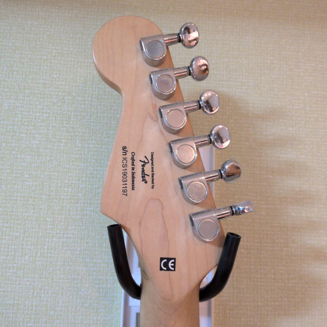 エレキギター　Squier Mini　レッド