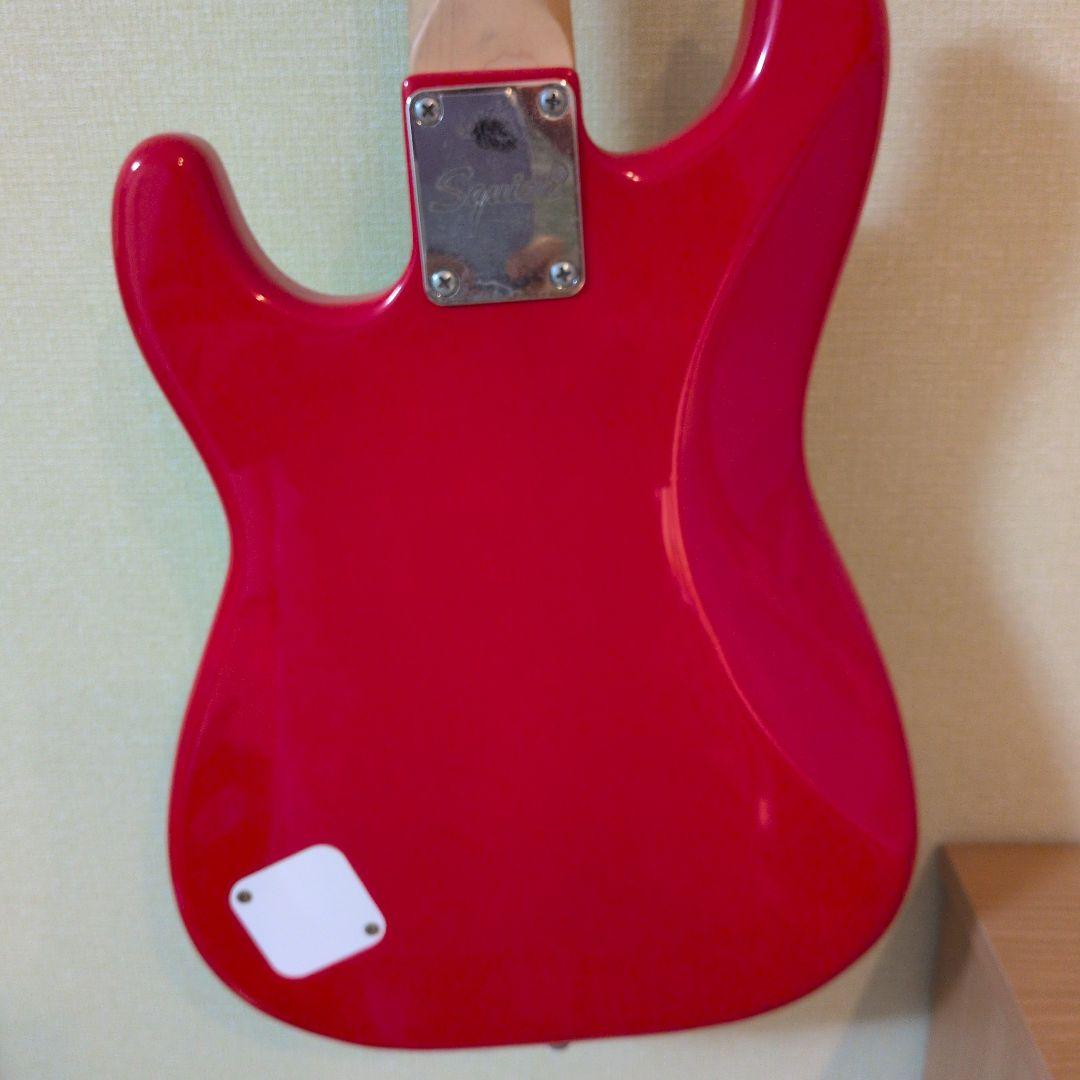 エレキギター　Squier Mini　レッド