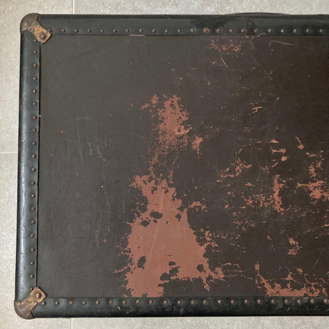 特大 ヴィンテージ トランクケース トランクバッグ 67cm×43cm 古道具⑦