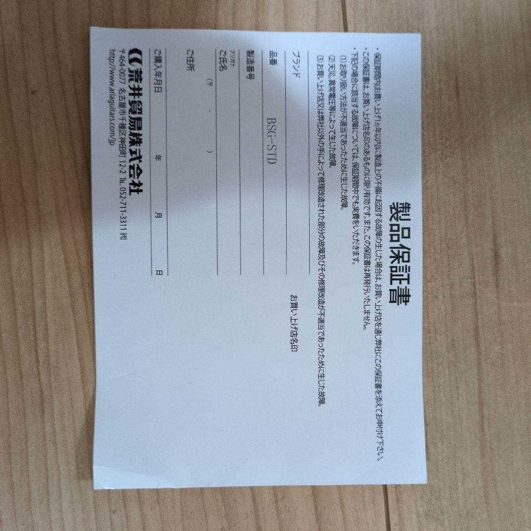 Blitz by Aria Pro ii SGタイプ