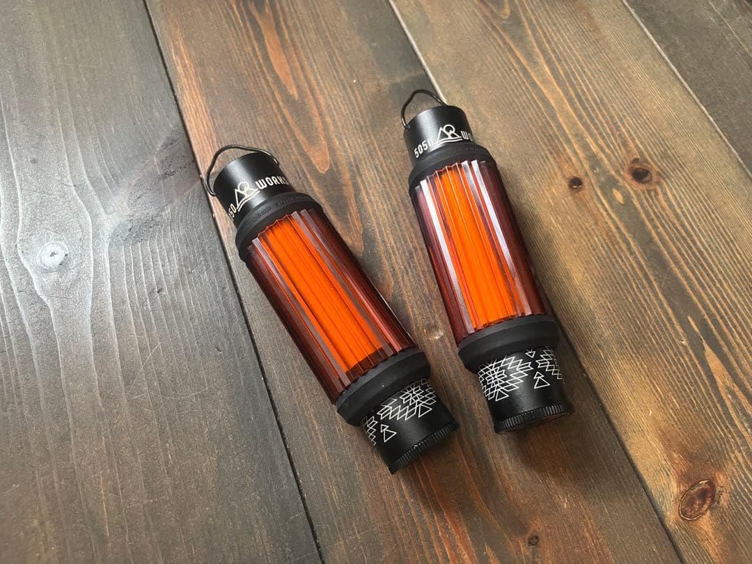 【超美品】ミニマライト＋アンバーグローブ＋スクリューアダプター