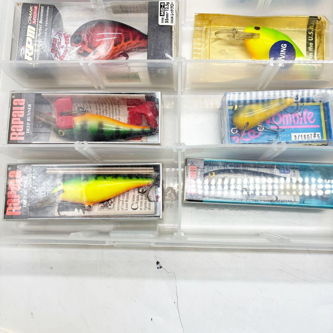 大量‼️未使用多数✨バスルアー 引退品 へドン メガバス ラパラ スウィンフィン