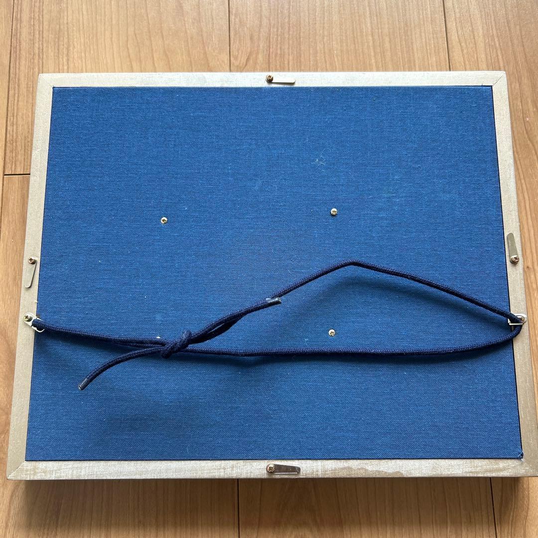 書道作品 シルバー フレーム