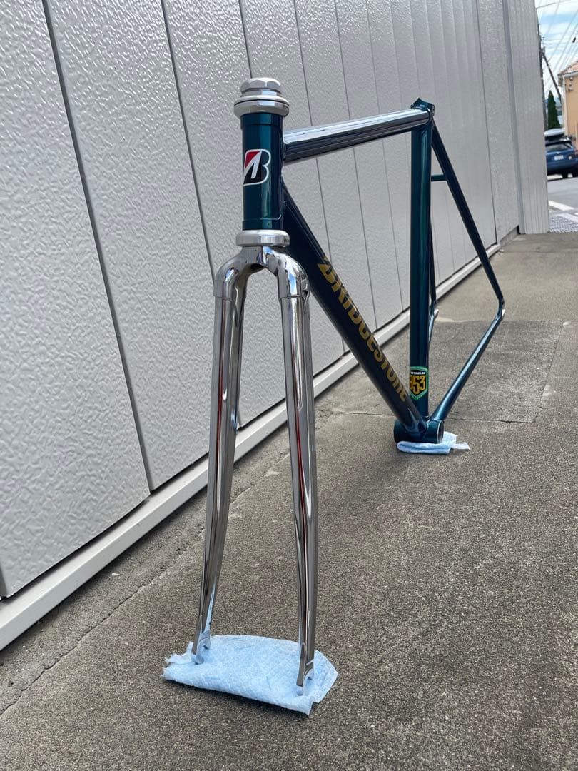 Bridgestone ピストバイク フレーム ブリヂストン　NJS 競輪