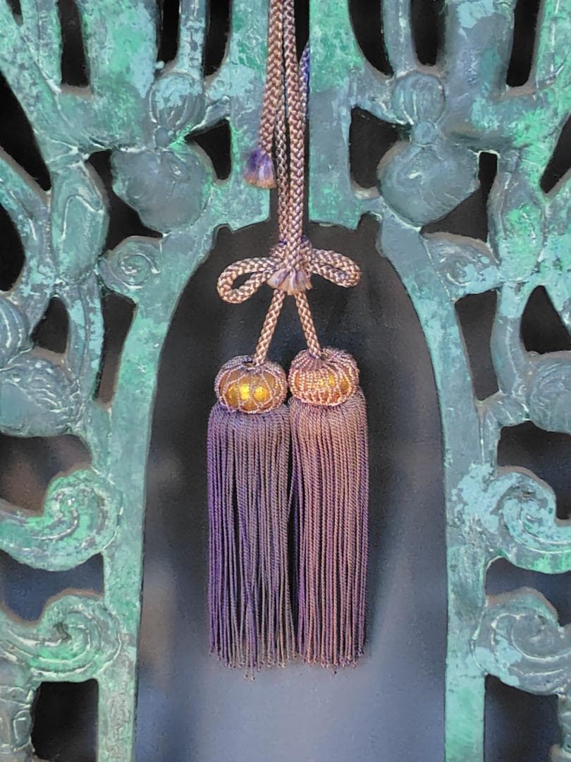 ナベ九 弥左衛門 薬師寺東塔 透彫飛天仏塔文 水煙 / 古 仏教 美術 レリーフ