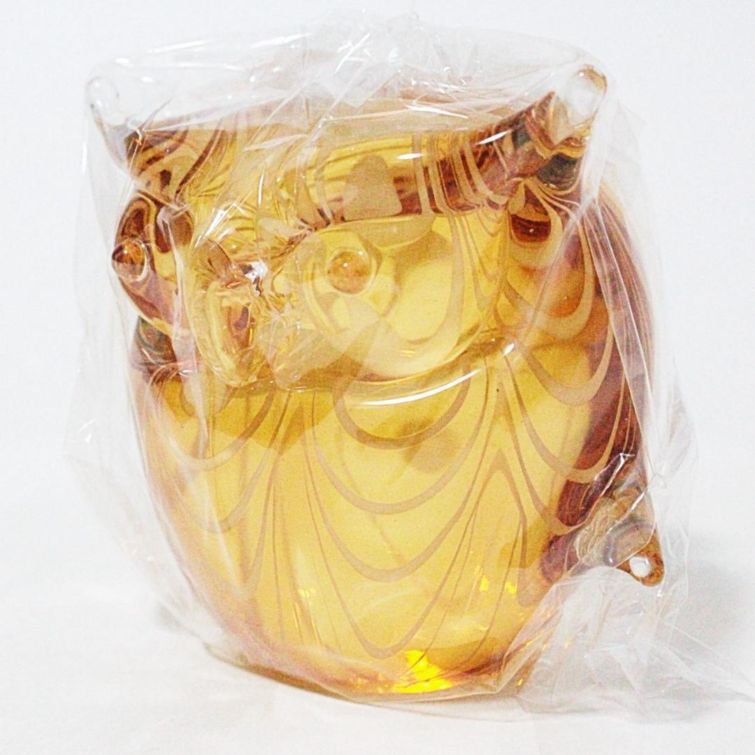 新品 アルスチェネデーゼ 16.5万 ムラーノガラスフクロウ ヴェネチアンガラス