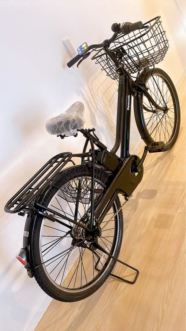 パナソニック ティモ 26インチ 電動アシスト自転車 ブラック。 2023