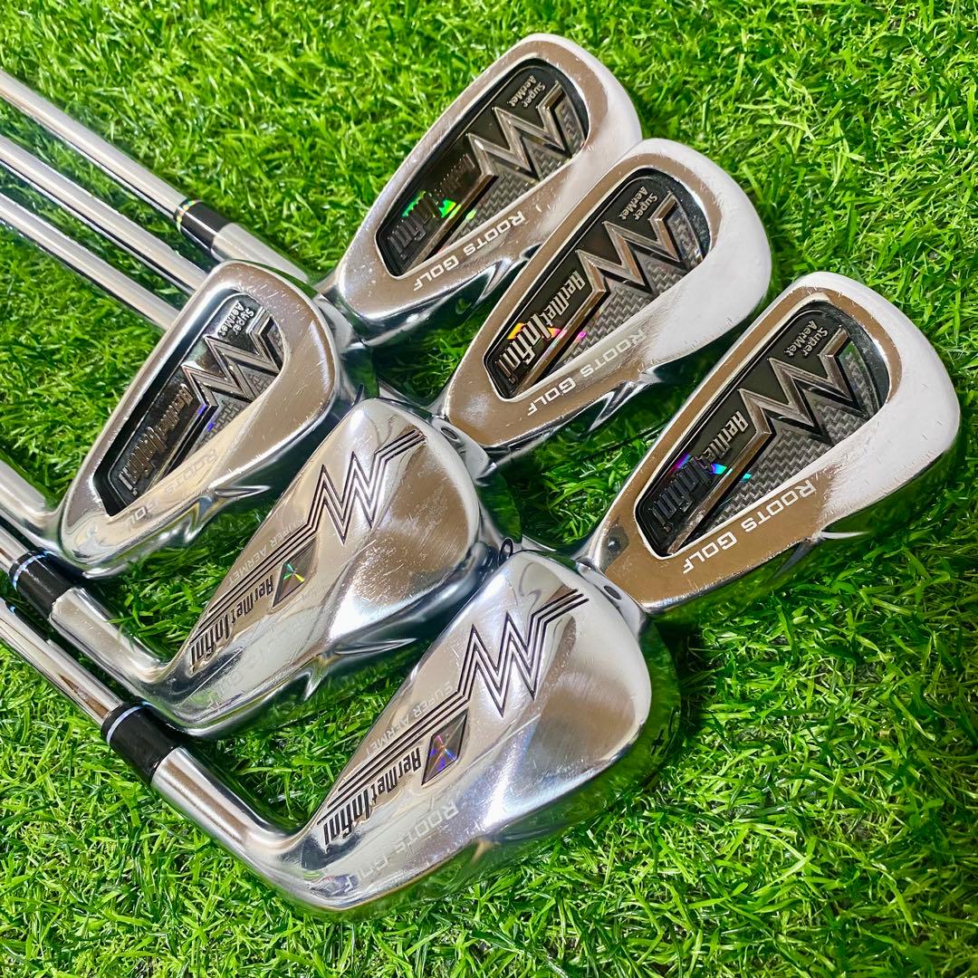 ルーツゴルフ アーメットインフィニ アイアン 6本 右 S ゴルフクラブ メンズ