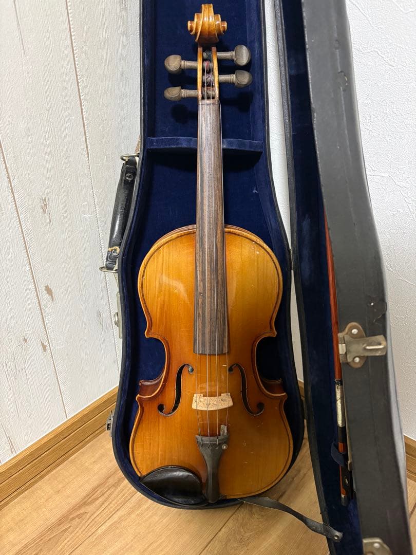 【セミジャンク】3/4 スズキバイオリン No.18 セット　習い事　レトロ