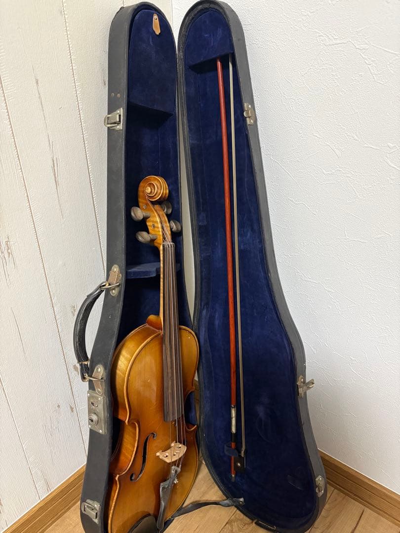 【セミジャンク】3/4 スズキバイオリン No.18 セット　習い事　レトロ