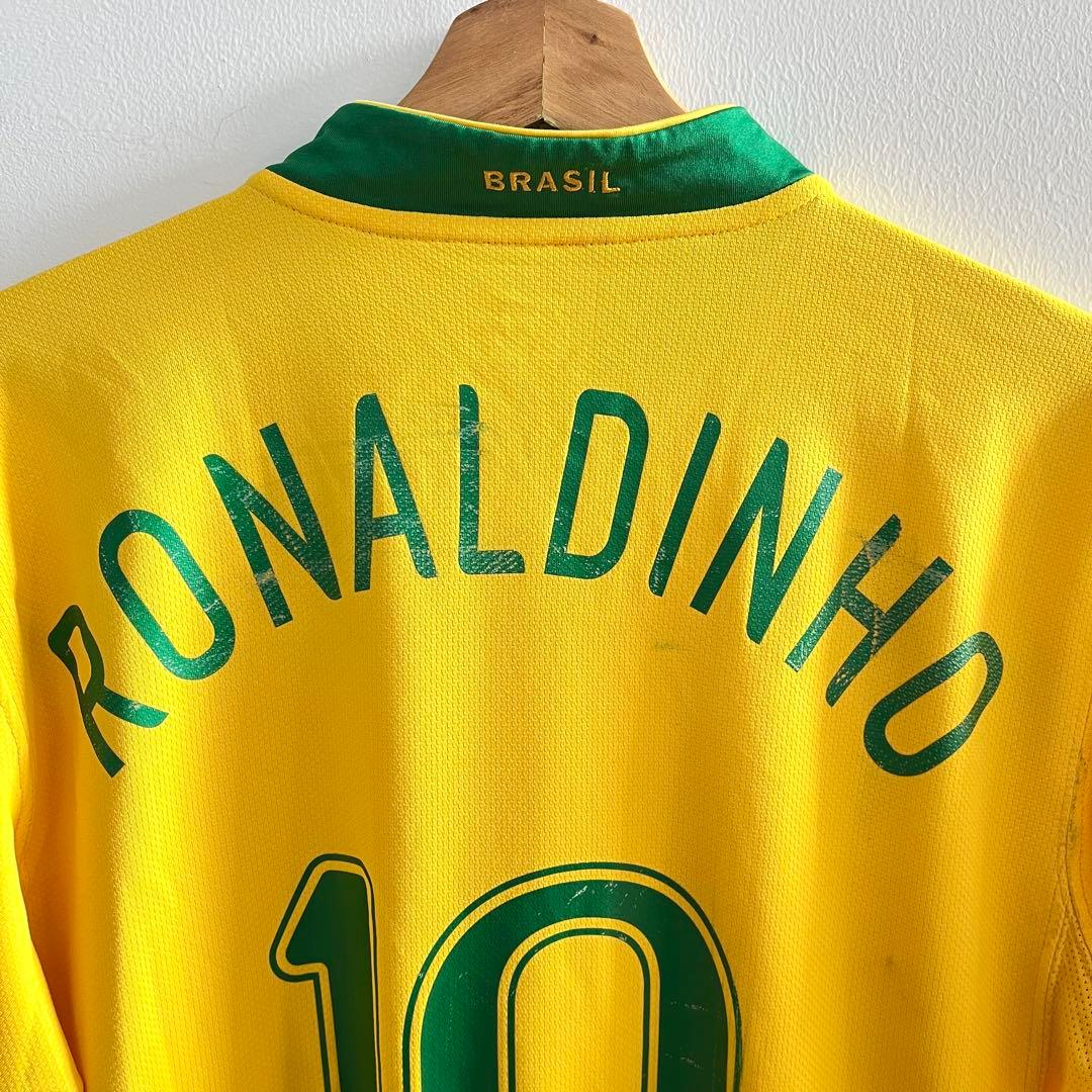 【レア出品】2006年シーズン ブラジル代表 ホームユニフォーム ロナウジーニョ