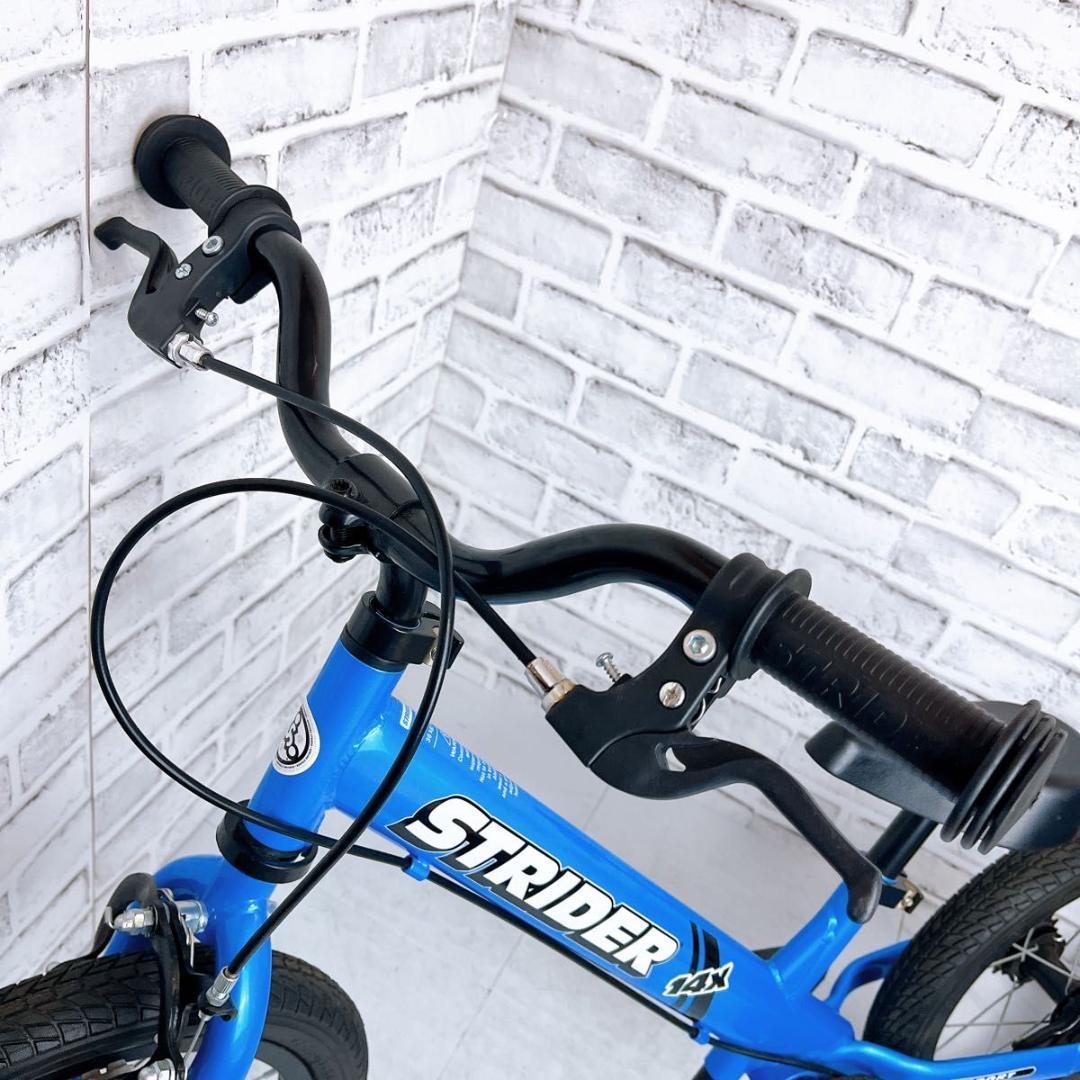 【★未使用級★】ストライダー 14x 14インチ　スティールブルー　キッズバイク