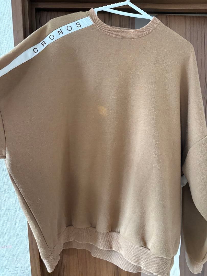 CRONOS トレーニングウェア ブラウン/ホワイト