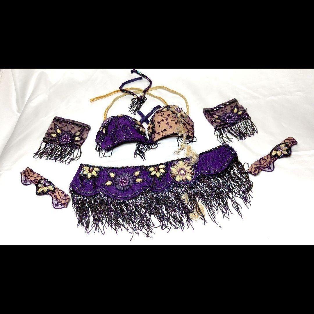 最高級 トルコ製 Bella ベラ ブラベル スカート付 ベリーダンス