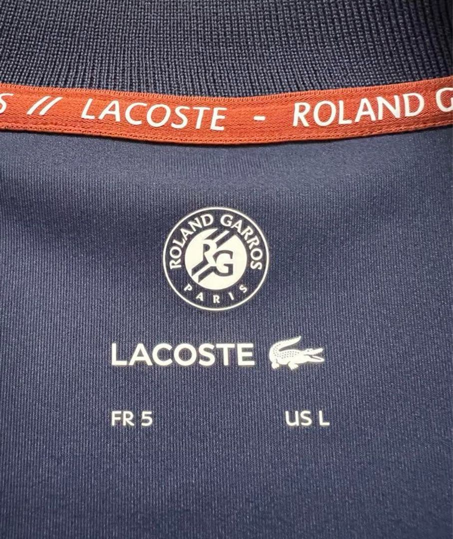 希少レア ラコステ全仏モデル トラックジャケット USサイズL 日本XL