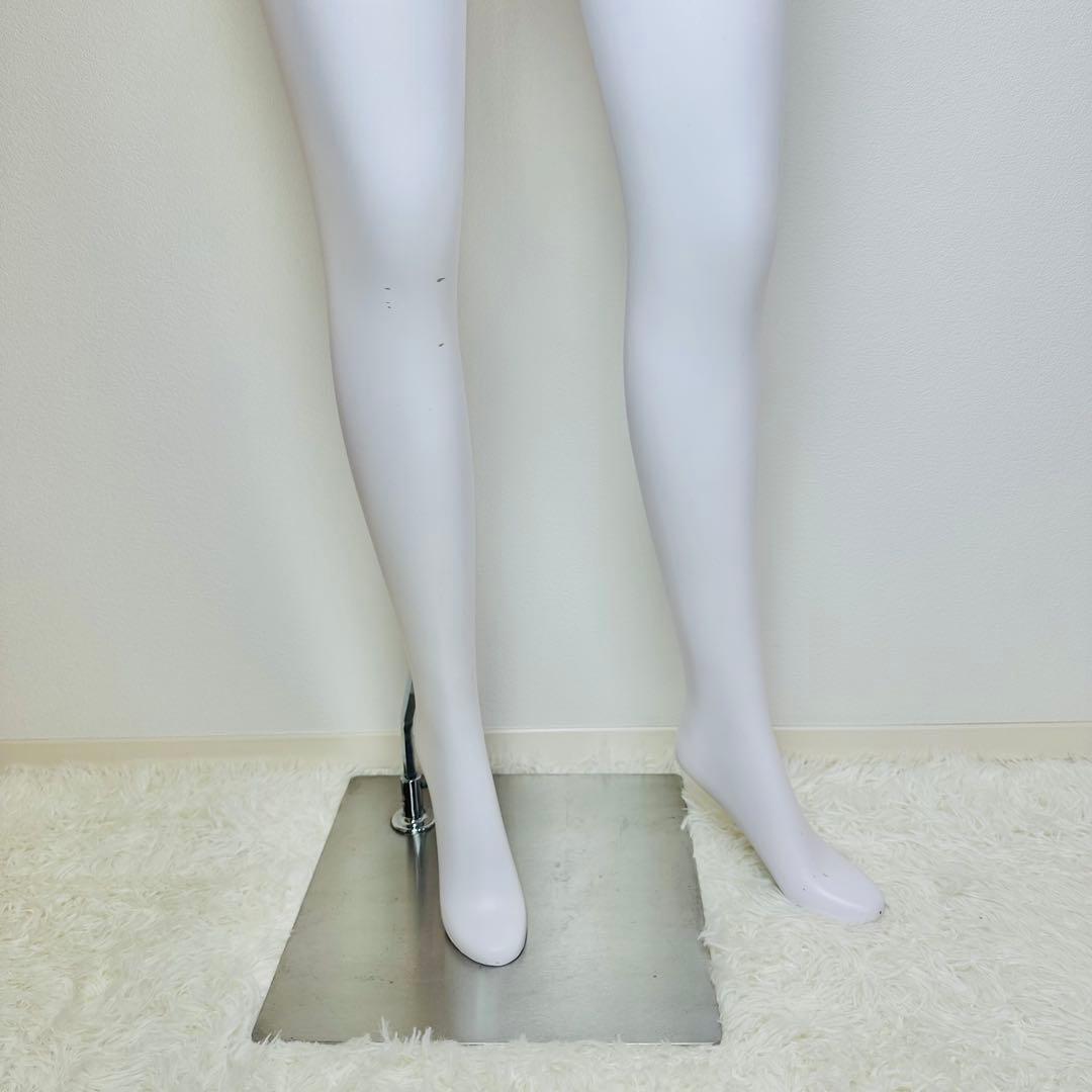 パールイデア 全身トルソー マネキン 女性 ホワイトマネキン 土台付き 高さ調