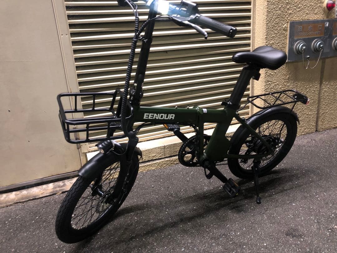 送料込　enneour c4 電動自転車　折り畳み