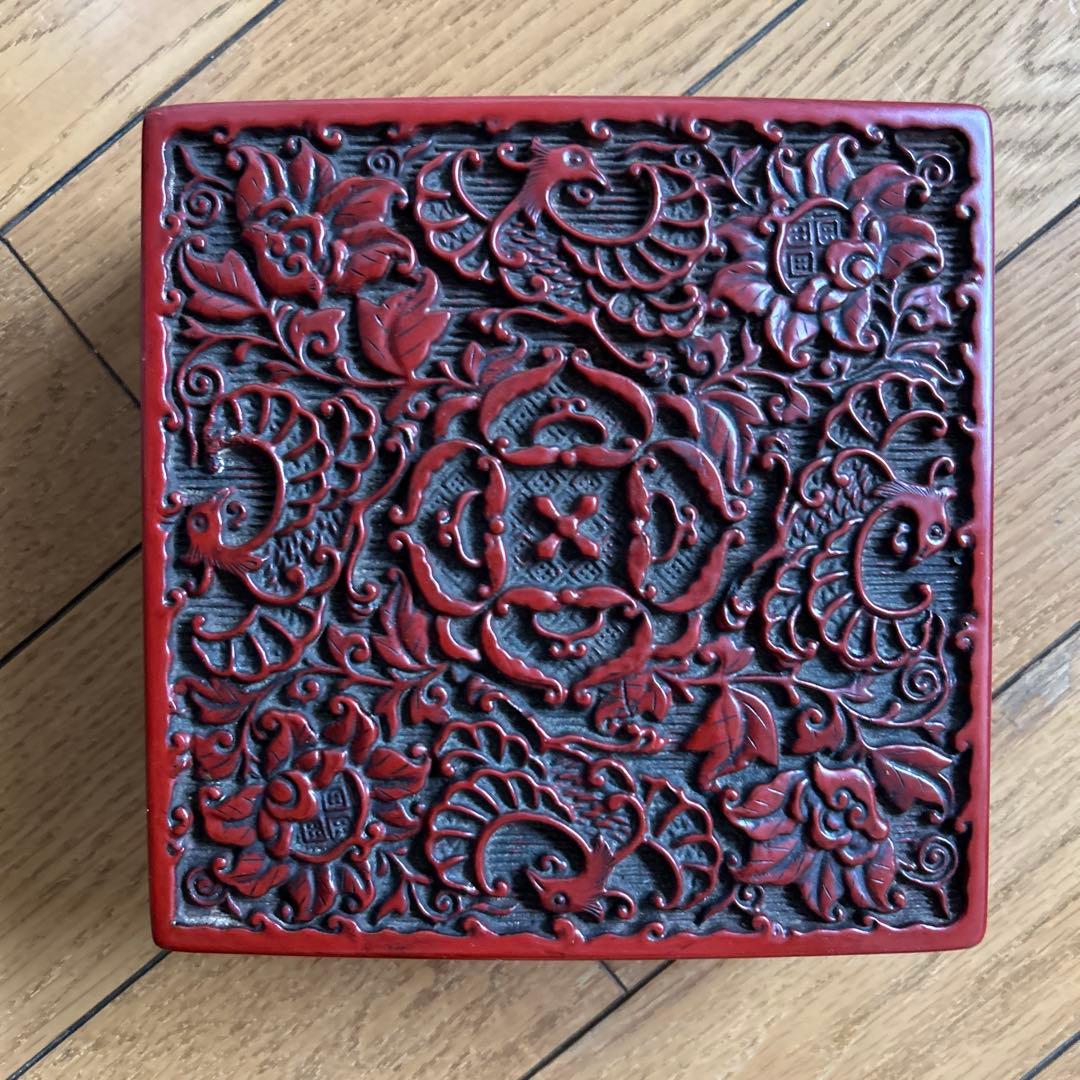 ◾️こんなにたくさんセットの仙台堆朱は珍しいです◾️お盆◾️棗◾️お皿◾️重箱◾️綺麗◾️新品