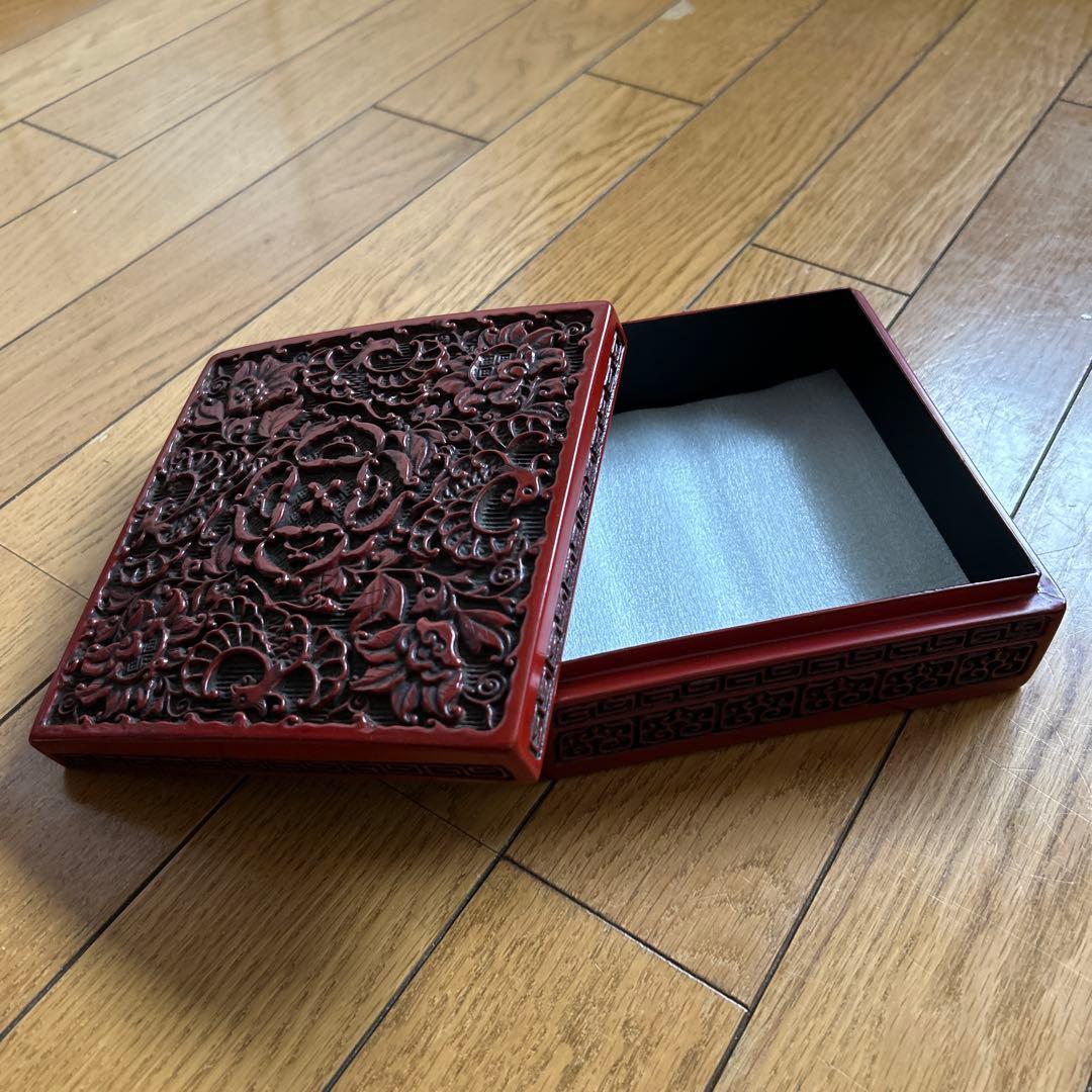 ◾️こんなにたくさんセットの仙台堆朱は珍しいです◾️お盆◾️棗◾️お皿◾️重箱◾️綺麗◾️新品