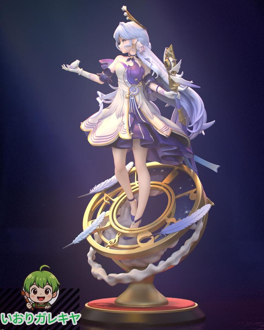 1/7　未塗装 未組立　フィギュア　ガレージキット　ロビン　崩壊:スターレイル