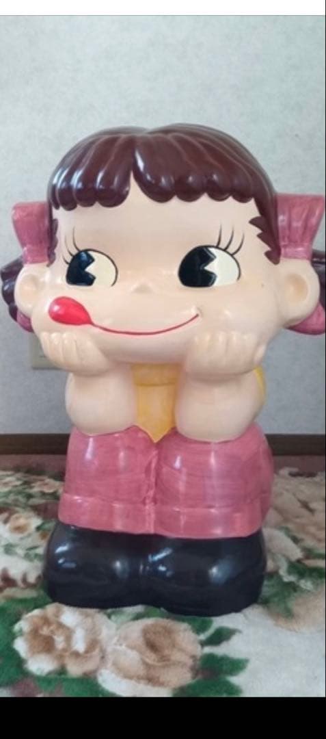 不二家ぺこちゃん陶器