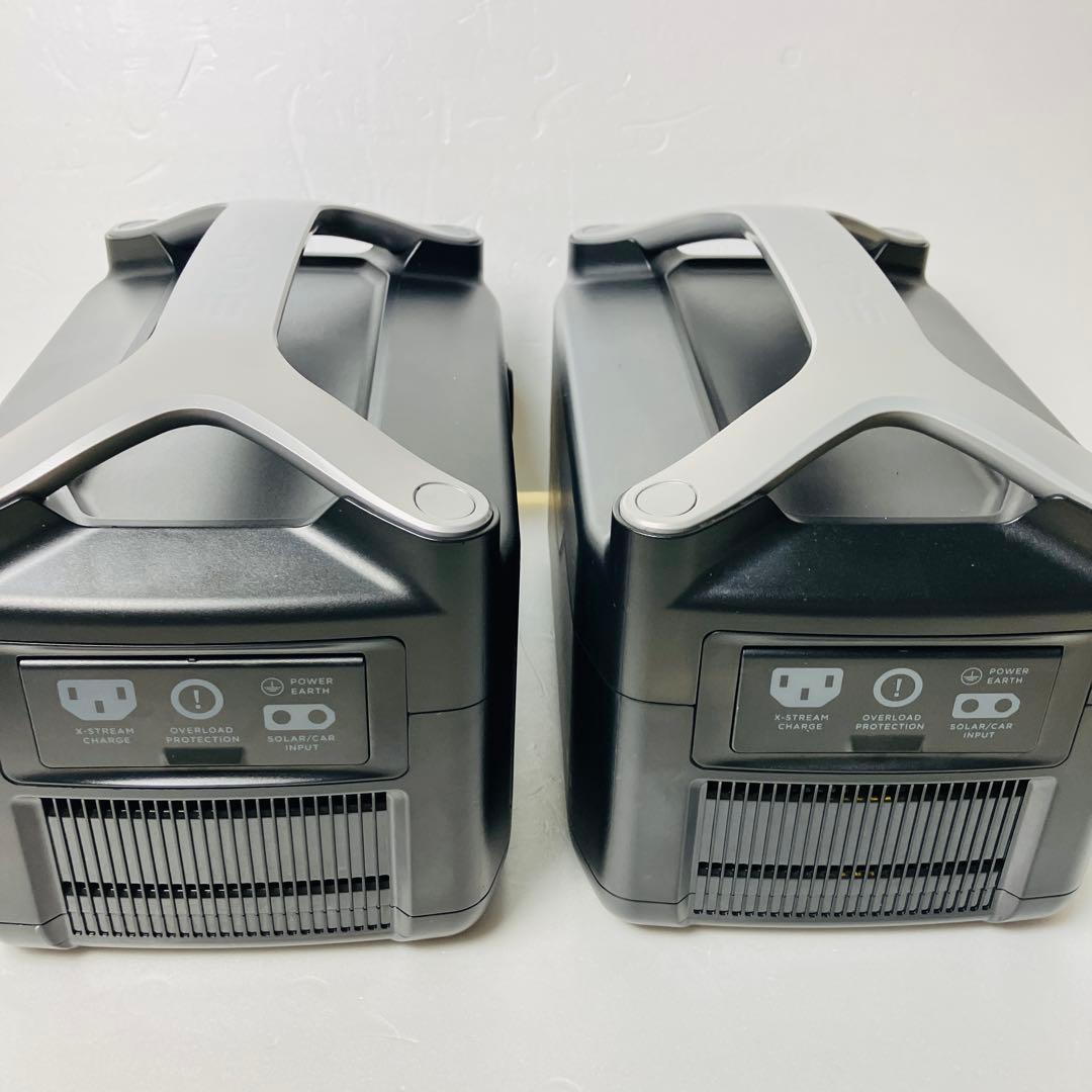 美品　ECOFLOW  エコフロー　リバー　ポータブル電源　2台セット