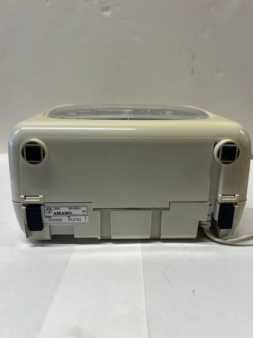 AMANO BX2000 タイムレコーダーホワイト　送料込み