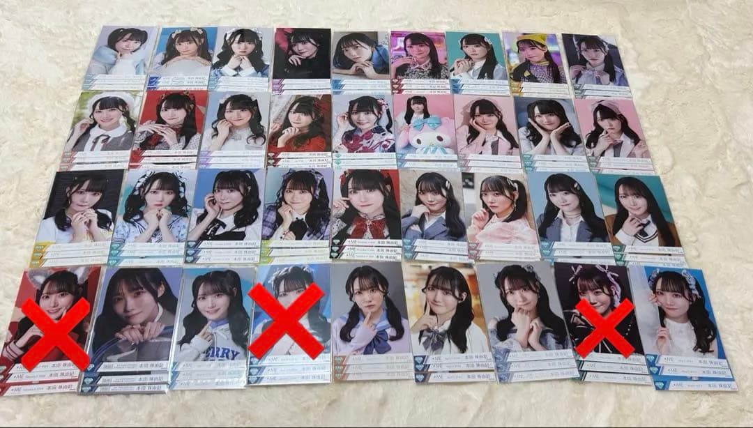 ノイミー　本田珠由記　生写真　まとめ売り