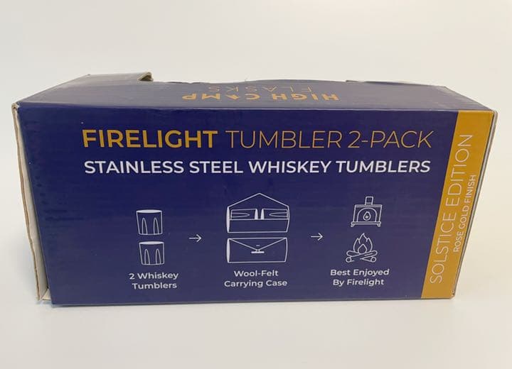 High Camp Flasks 2パック タンブラー キャリングケースセット