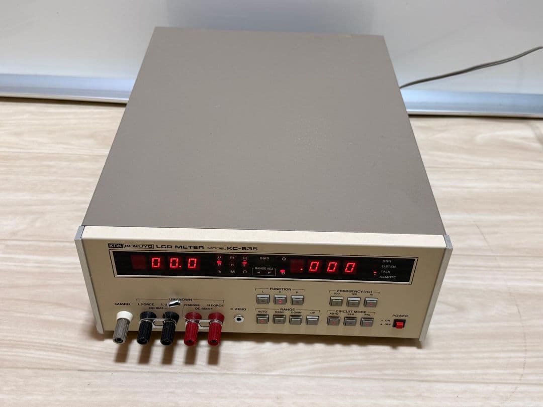 KDK KOKUYO LCR METER KC-535 動作確認済み