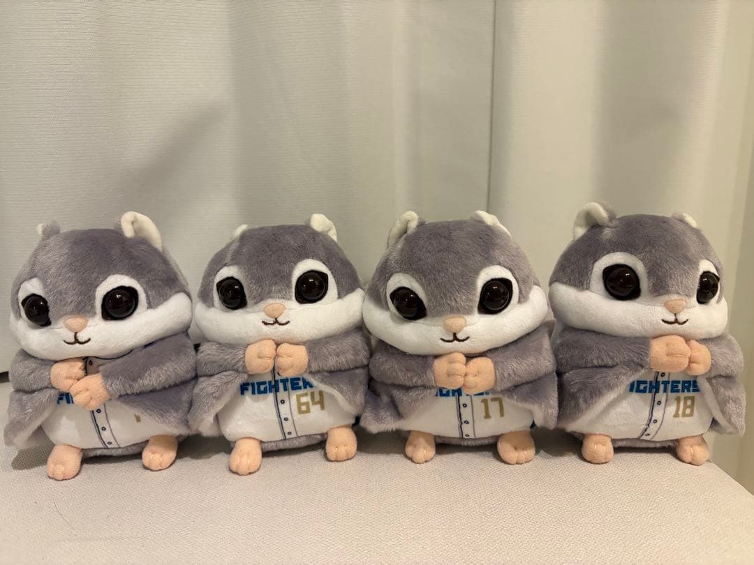 北海道日ハム ファイターズ　モモンガ4等　4選手セット