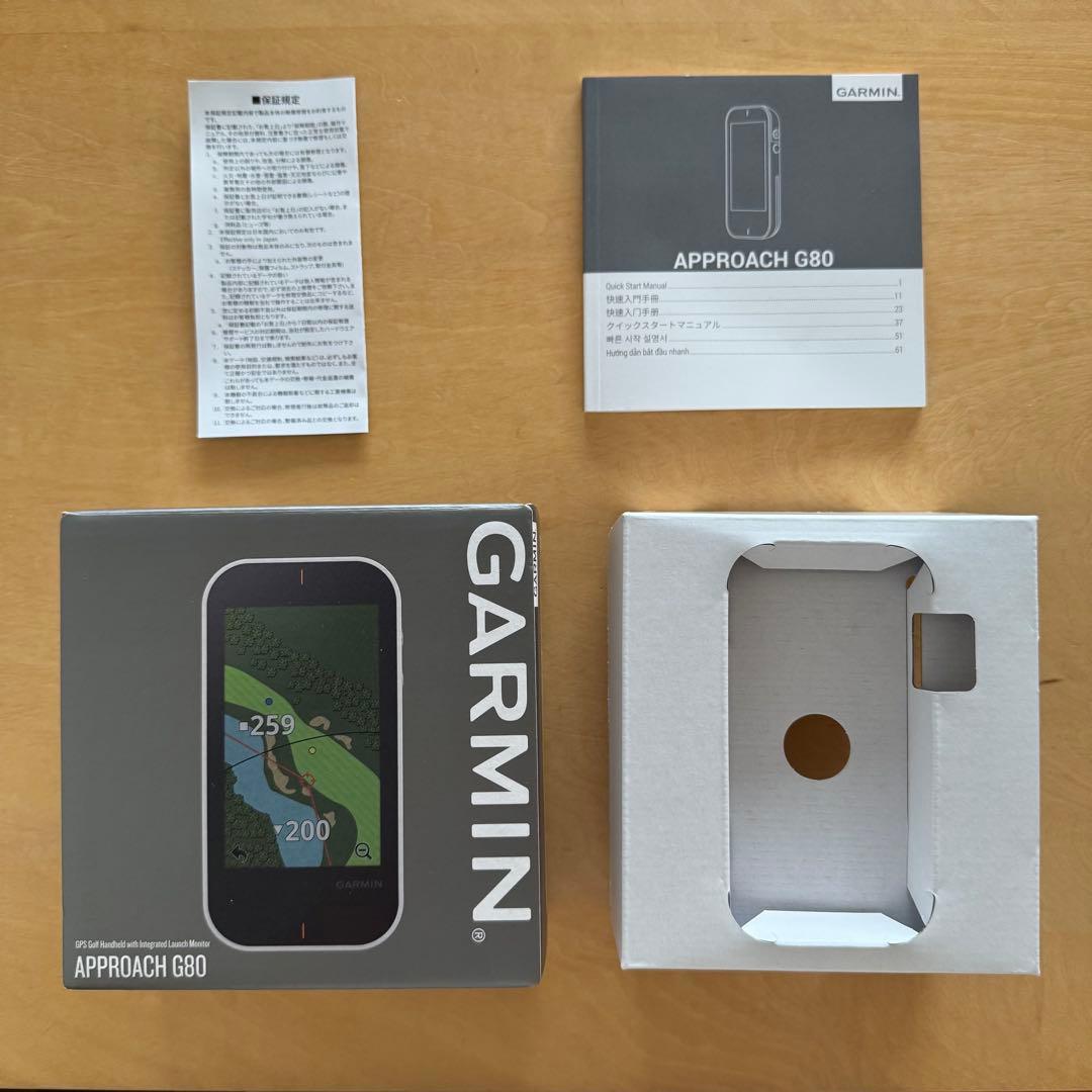 Garmin Approach G80 GPSゴルフナビ