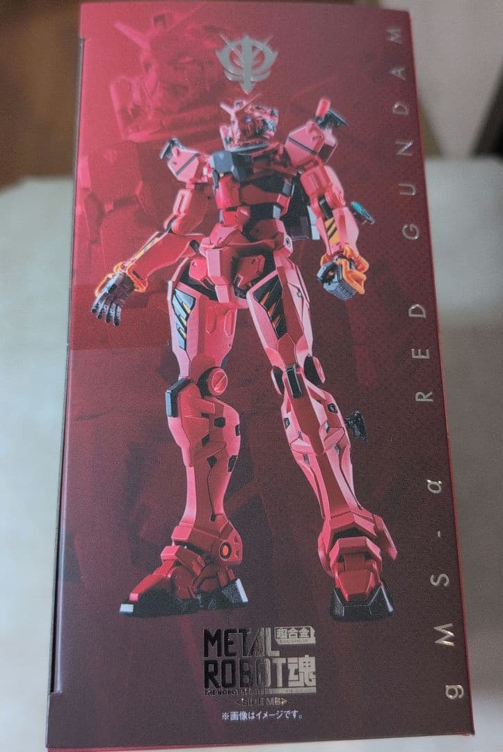 新品　機動戦士ガンダムジークアクス　赤いガンダム　超合金　塗装済み可動フィギュア