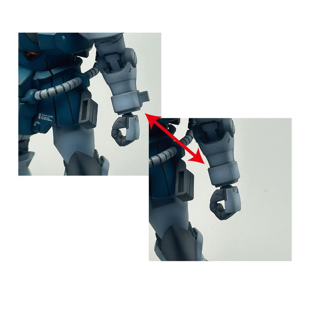 【たーぼー】HGグフカスタム　電飾塗装済完成品