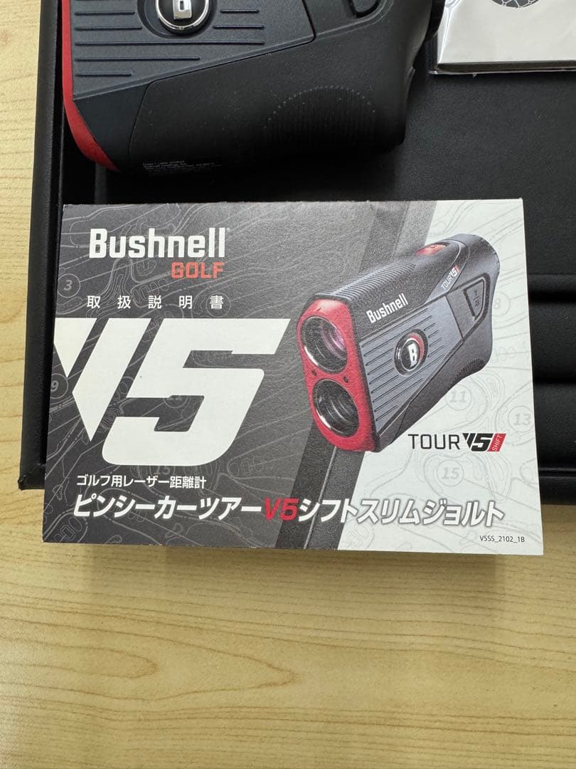1/6（火）で出品終了します‼️ Bushnell Tour V5 ゴルフ用距離計