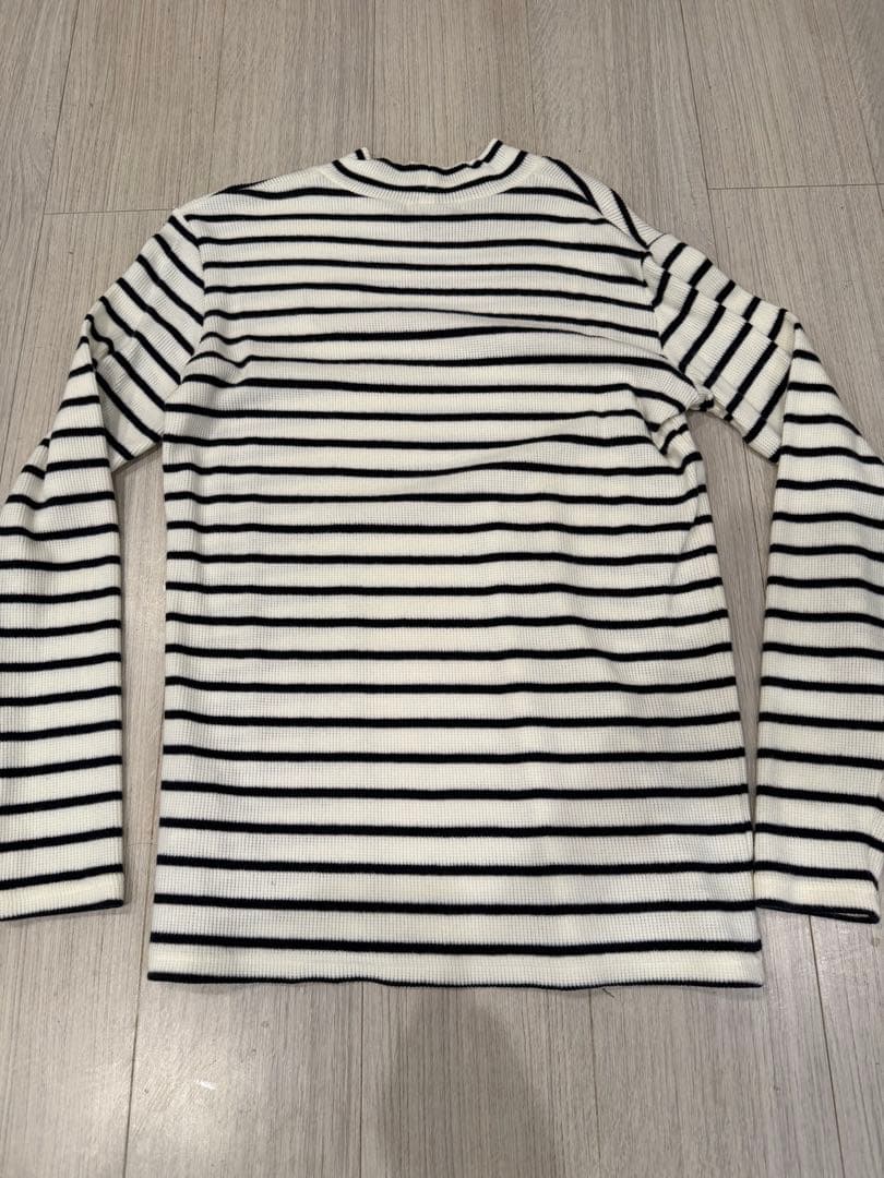 23区 GOLF ボーダー ニット 長袖 メンズ M ゴルフウェア 日本製