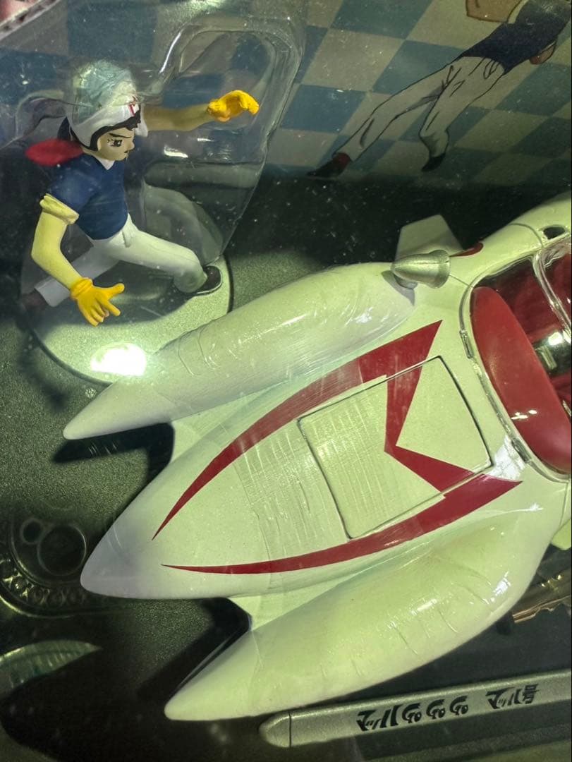 s2153 新品マッハGOGOGO　超真合金 マッハ号　ユニファイブ製フィギュア