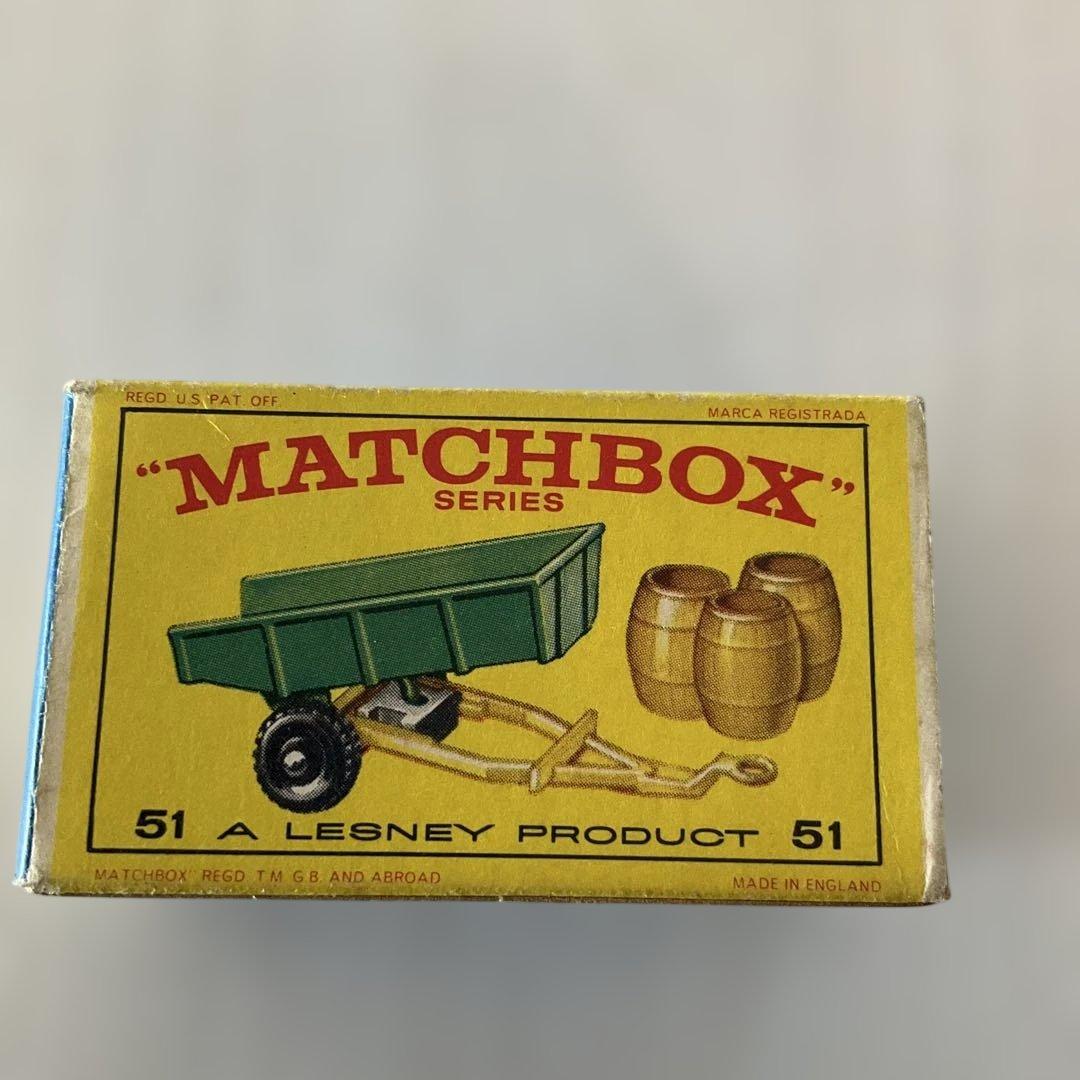 ミニカー　マッチボックス　51 ティッピングトレーラー