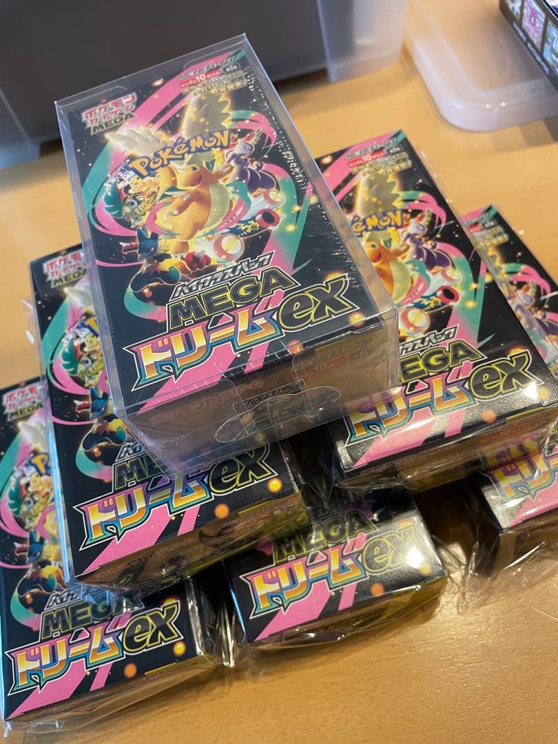 メガドリームex 6箱 未開封