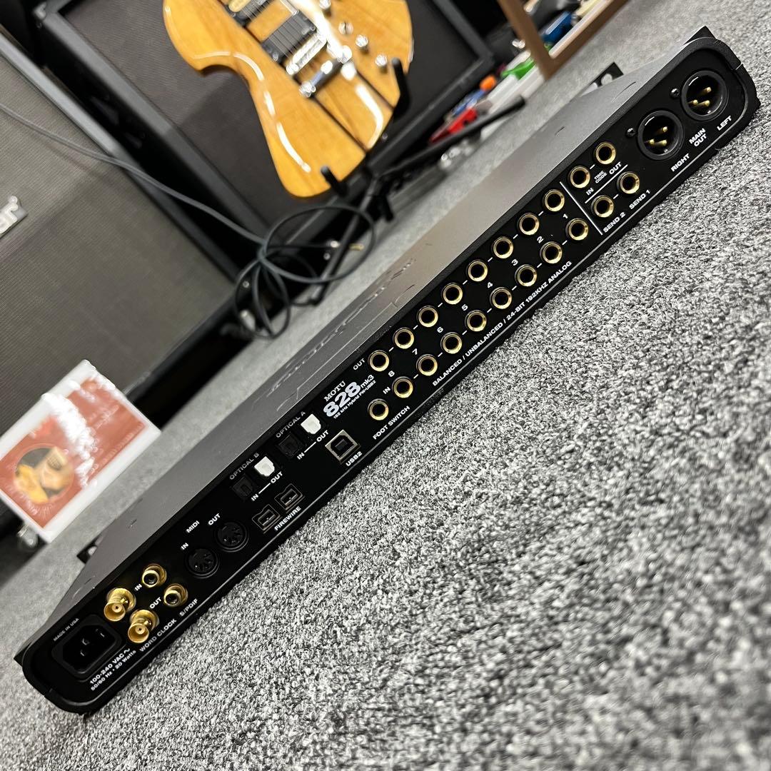 【11212】MOTU 828 mk3 hybrid オーディオインターフェース