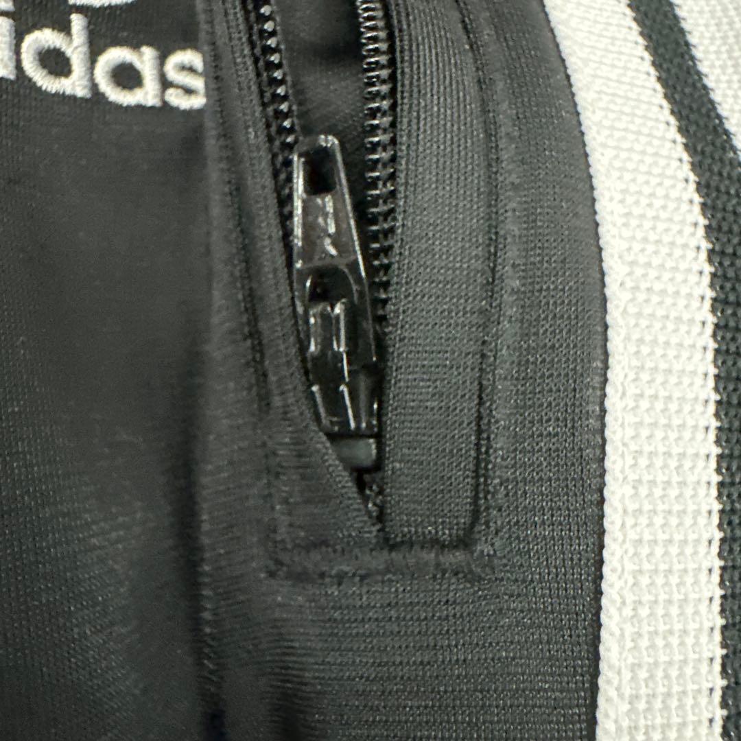 【新品】adidas トラックパンツ 黒 O(XL) BEAMS ストレート