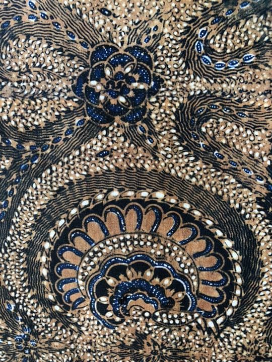 お値下げします！　藍染め　オールドバティック　チャップ(8246)