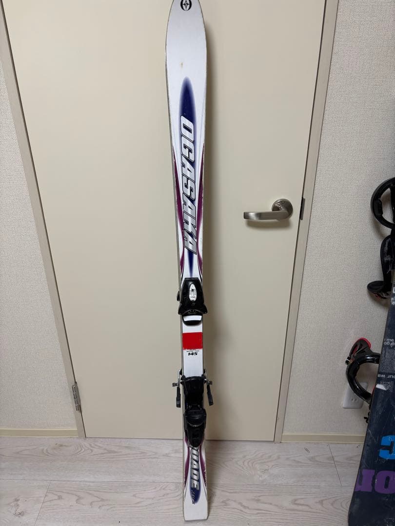 初心者向け大人スキーセット　板145cm ブーツ25cm