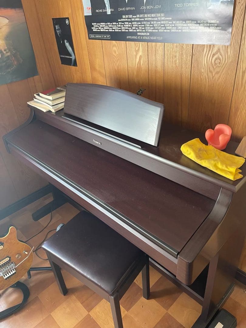 Roland デジタルピアノ 88鍵 ダークブラウン