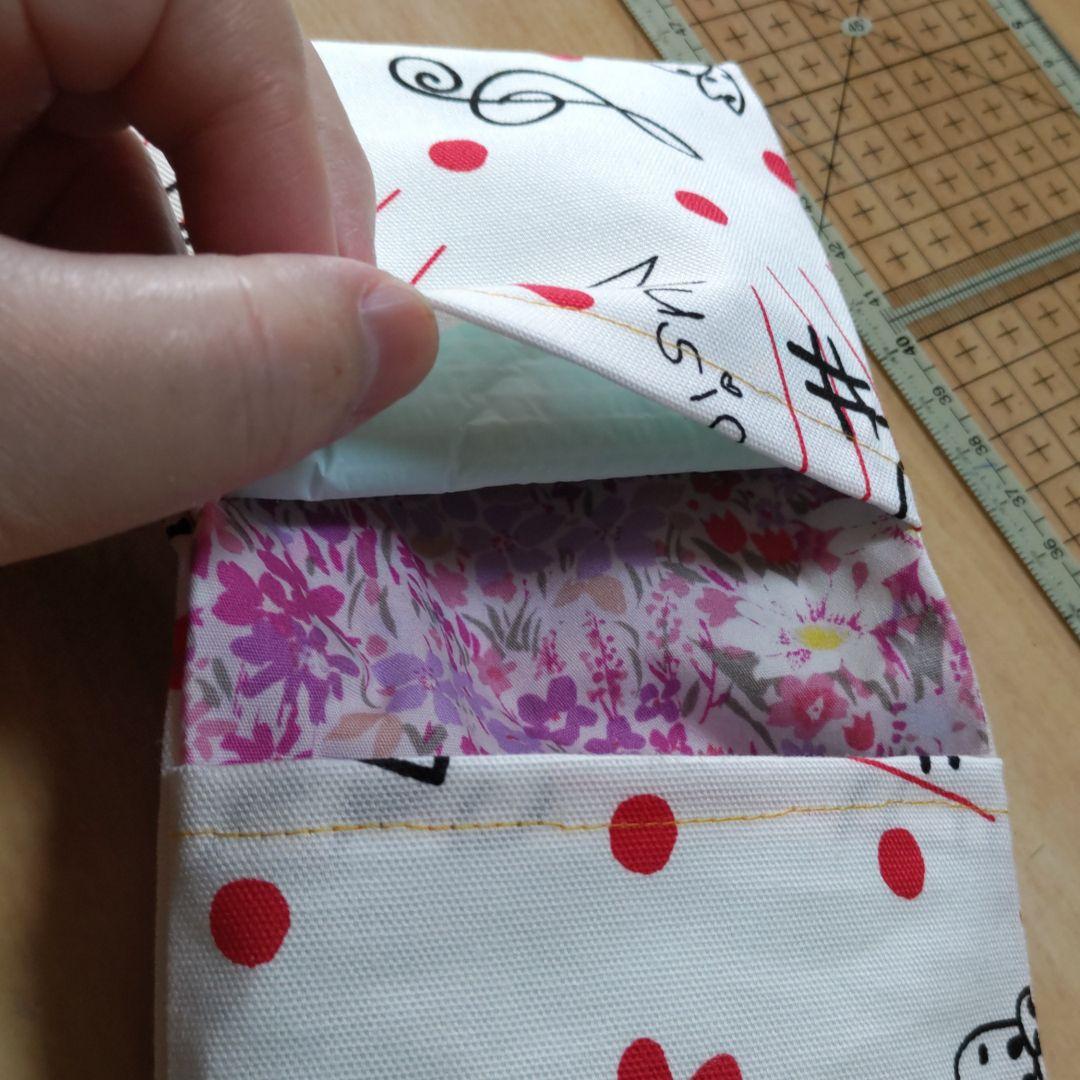 サニタリーポーチ2点セット（ポケットに入る大きさ）