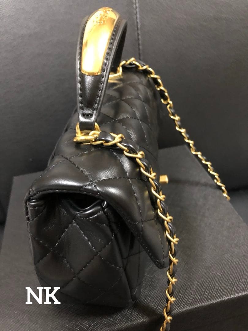 ゴールドプレート　シャネル　ノベルティ　ショルダーバッグ　斜め掛け　VIP