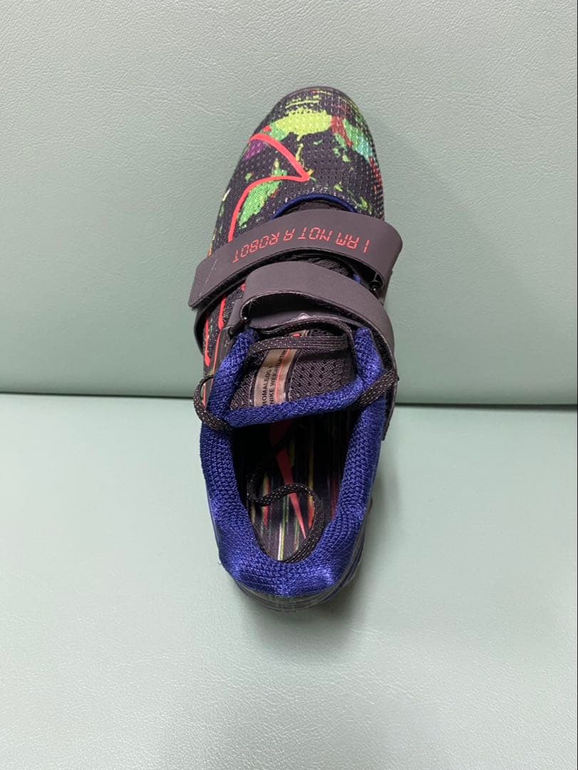 美品　ナイキ ロマレオス 4AMP トレーニングシューズ リフティング シューズ