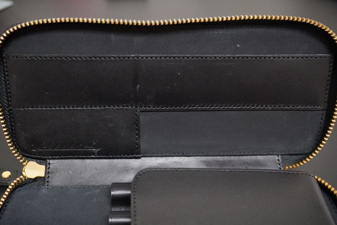 バハギアアンドクラフト　ラウンドジップペンケース