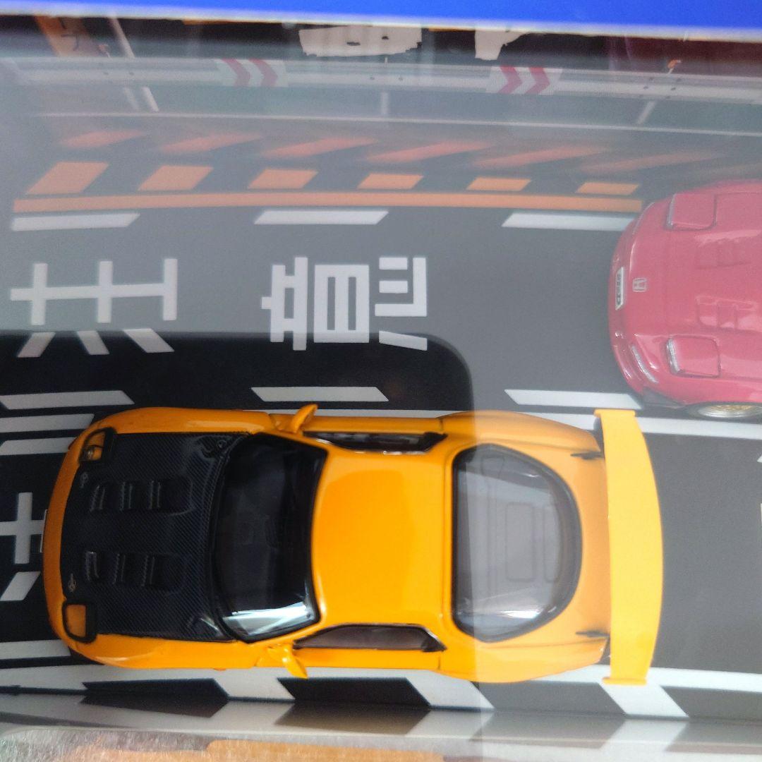インターアライド 1/64 頭文字D RX-7 &　NSX MODELERS